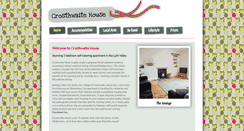 Desktop Screenshot of crosthwaitehouse.co.uk